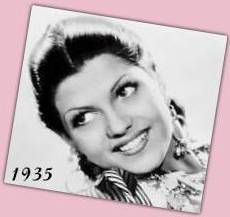 In the beginning of her career under the name of <b>Rita Cansino</b>, - hair1