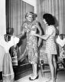 buying clothes in Acapulco while on location for The Lady from Shanghai from Julia Polin- photo by Cronenweth