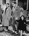 April 27, 1954, Rita, husband Dick Haymes, and her daughter Yasmin